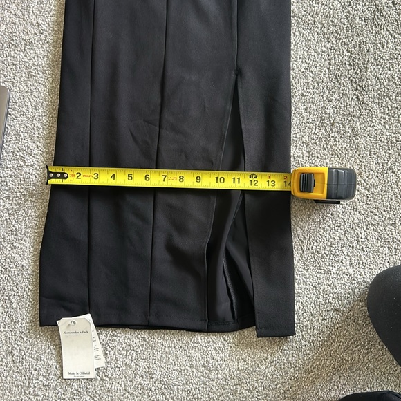 Abercrombie & Fitch Wide Strap Corset Midi Dress - Picture 10 of 10